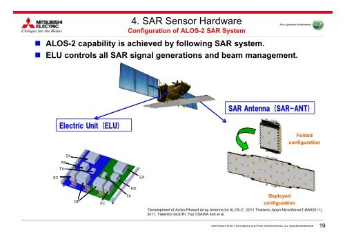 Evolution of SAR Satellite for Agriculture Applications - APRSAF