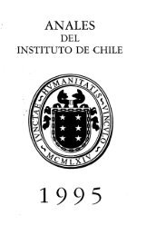 ANALES - Instituto de Chile