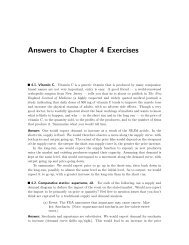Answers to Chapter 4 Exercises - Luiscabral.net