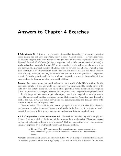 Answers to Chapter 4 Exercises - Luiscabral.net