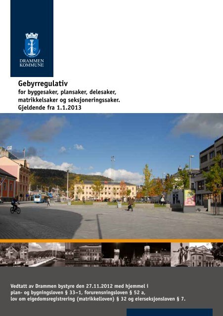 Gebyrregulativ - Drammen kommune