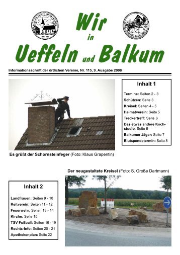 Foto: S. Große Dartmann - Herzlich willkommen in Ueffeln-Balkum!