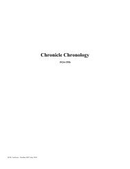Chronicle Chronology - Learning Resources Services: St. Cloud ...