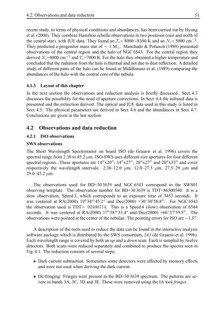 thesis - IRS, The Infrared Spectrograph