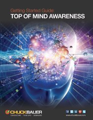 TOP OF MIND AWARENESS