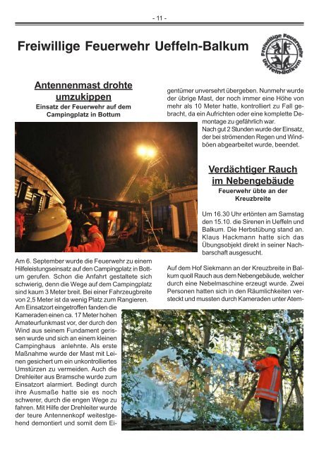 Titelseite 1.pmd - Herzlich willkommen in Ueffeln-Balkum!