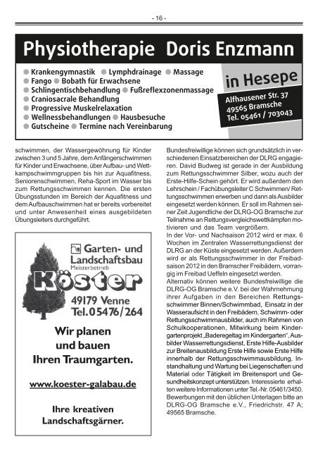 Titelseite 1.pmd - Herzlich willkommen in Ueffeln-Balkum!