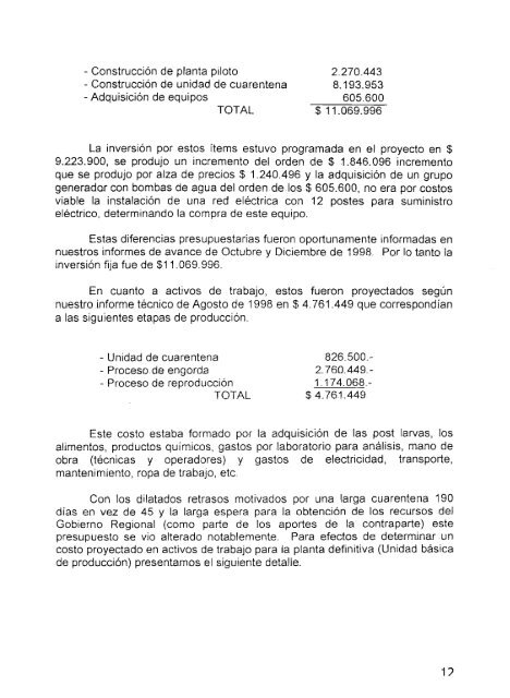 Crianza de camarones para exportaciÃ³n en granja ubicada en la ...