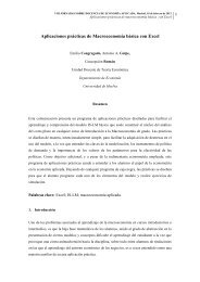Aplicaciones prÃ¡cticas de macroeconomÃ­a bÃ¡sica con Excel - ALdE