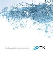 COMPANY PROFILE - PRODUCT RANGE - WTK srl