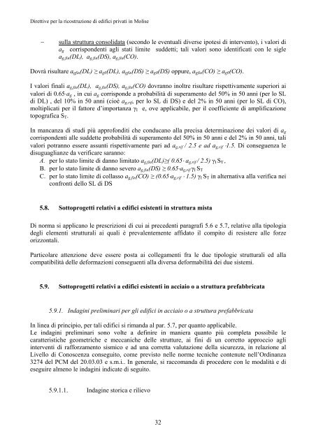 EDIFICI PRIVATI - Regione Molise