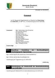 Gemeinderatssitzung vom 28.06.2012 (313 KB) - .PDF - Ehenbichl ...