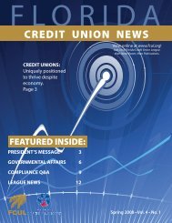 credit union news - Home - Welcome to Florida Credit Union League