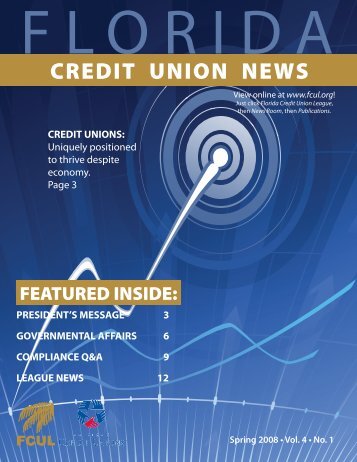 credit union news - Home - Welcome to Florida Credit Union League