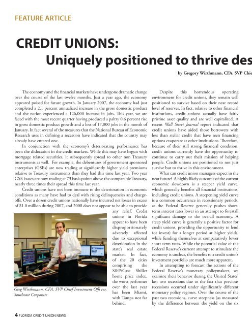 credit union news - Home - Welcome to Florida Credit Union League