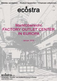 factory outlet center in europa - Ecostra