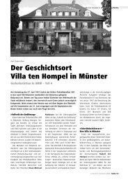 Der Geschichtsort Villa ten Hompel in MÃ¼nster - Lotta