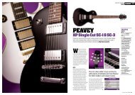 HP Single Cut SC-1 & SC-3 - Peavey