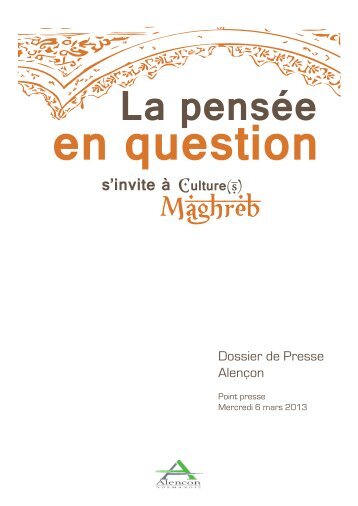 La pensée en question - Alençon