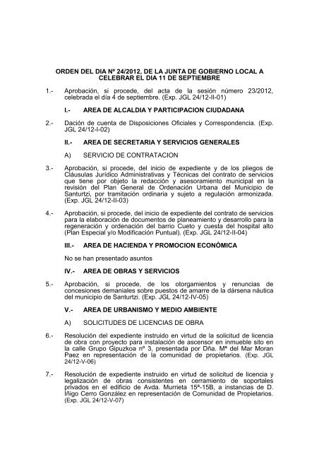 11 de septiembre de 2012 (PDF 146Kb) - Ayuntamiento de Santurtzi