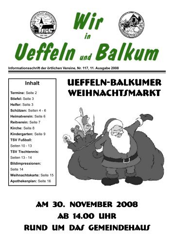 Termine - Herzlich willkommen in Ueffeln-Balkum!