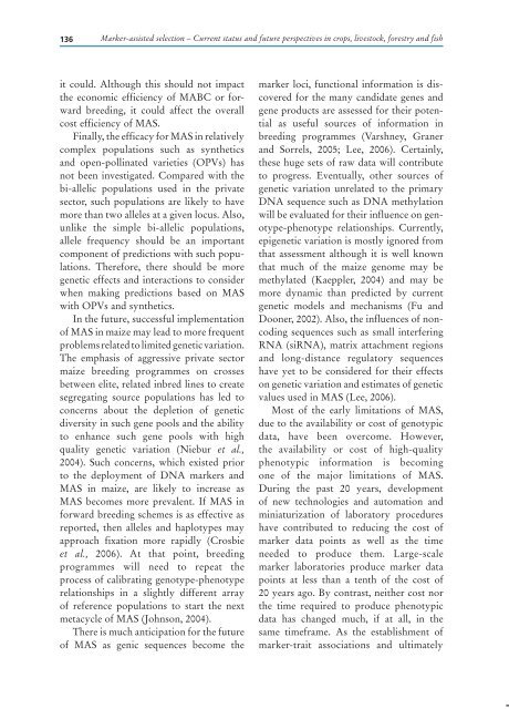 marker-assisted selection in wheat