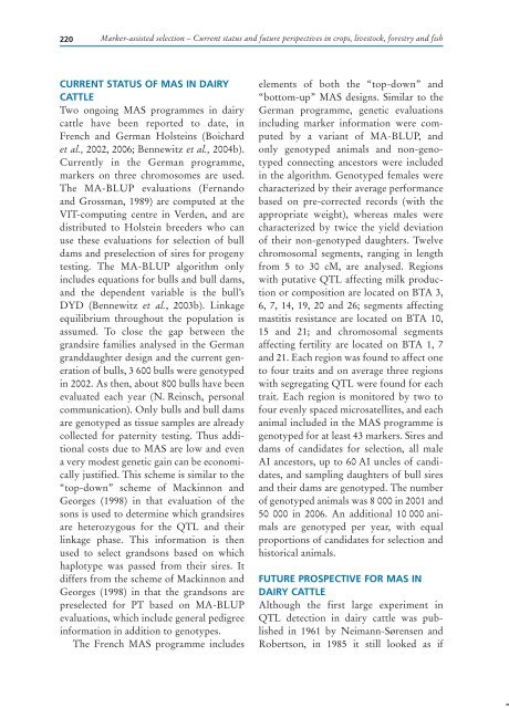 marker-assisted selection in wheat