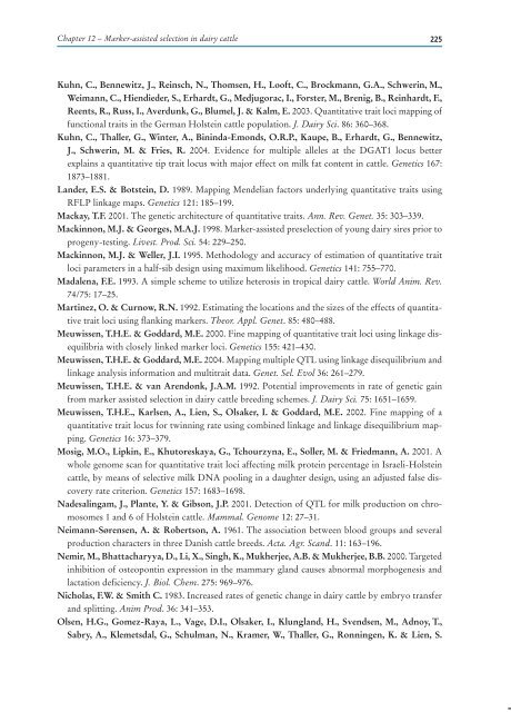 marker-assisted selection in wheat