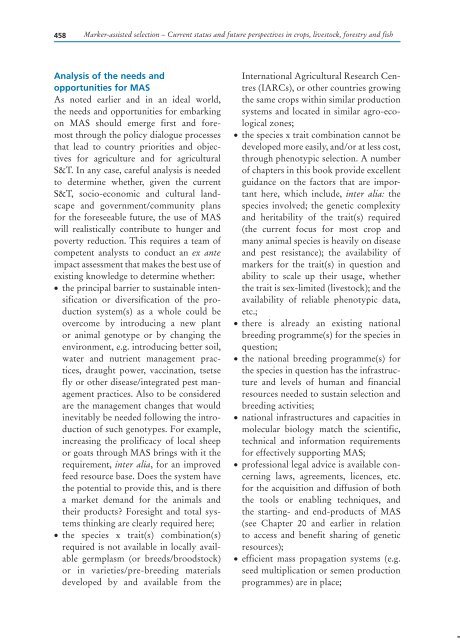 marker-assisted selection in wheat