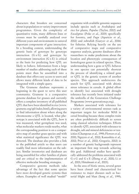 marker-assisted selection in wheat