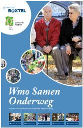 Wmo informatiekrant - Gemeente Boxtel