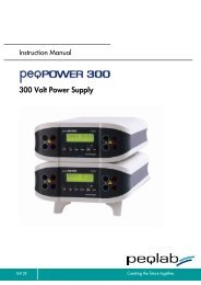 300 Volt Power Supply - Peqlab