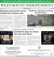 May 14 - Westmount Independent