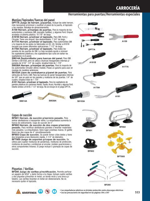 HERRAMIENTAS DE TÃCNICOS Y TALLER - Pegamo