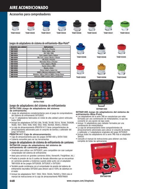 HERRAMIENTAS DE TÃCNICOS Y TALLER - Pegamo