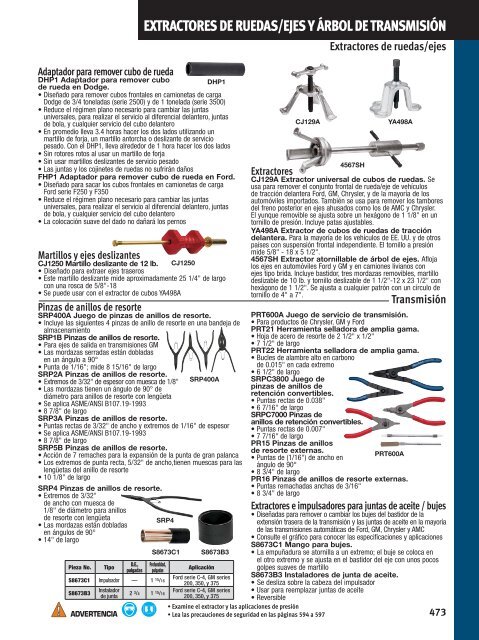 HERRAMIENTAS DE TÃCNICOS Y TALLER - Pegamo