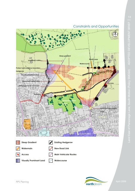 Land East of Parsonage Lane, South Molton - North Devon District ...