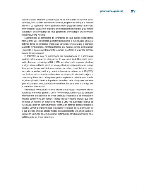 Informe sobre la salud en el mundo 2007 - World Health Organization