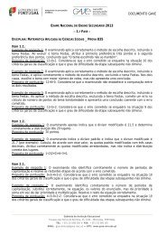 DOCUMENTO GAVE − 1.ª FASE −