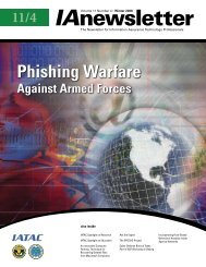 Phishing Warfare - IAC - Defense Technical Information Center