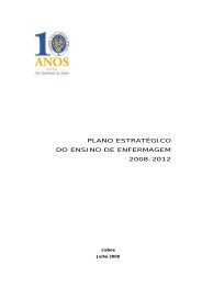 Plano EstratÃ©gico do Ensino de Enfermagem 2008-2012