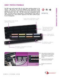 HD5® PATCH PANELS - Siemon