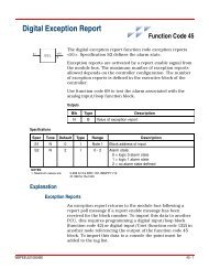 FC 45 - Digital Exception Report - ABB SolutionsBank