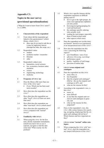 Appendix C - International CIPAC List