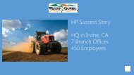 HP Success Story HQ in Irvine, CA 7 Branch ... - UCStrategies.com