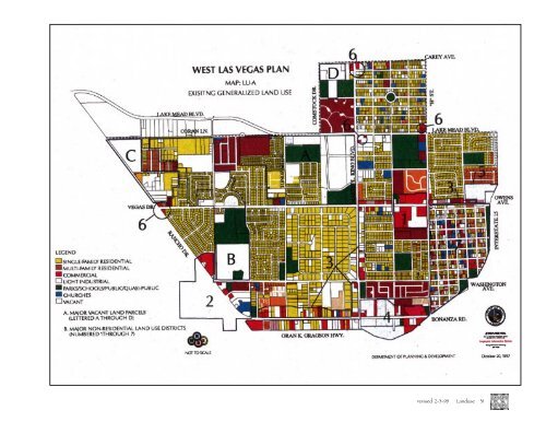 section dividers - City of Las Vegas