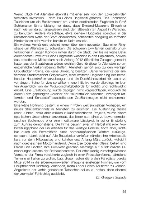 Weihnachten 2013 - Stadtgemeinschaft Tilsit eV - Ostpreußen