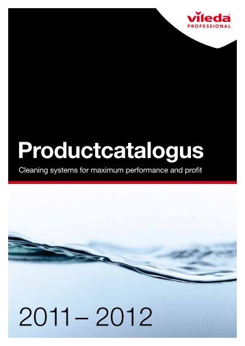 Product catalogus - Vileda Professional