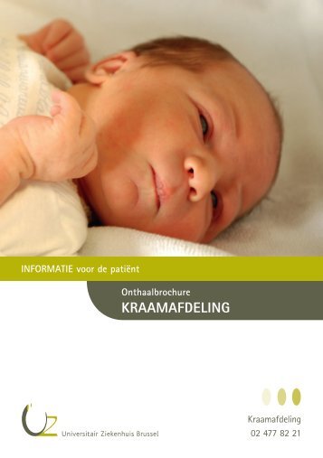 Onthaalbrochure Kraamafdeling - UZ Brussel: Patientinfo