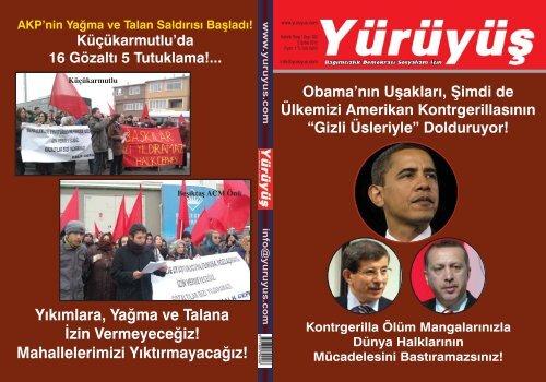 Yıkımlara, Yağma ve Talana İzin Vermeyeceğiz ... - Yürüyüş
